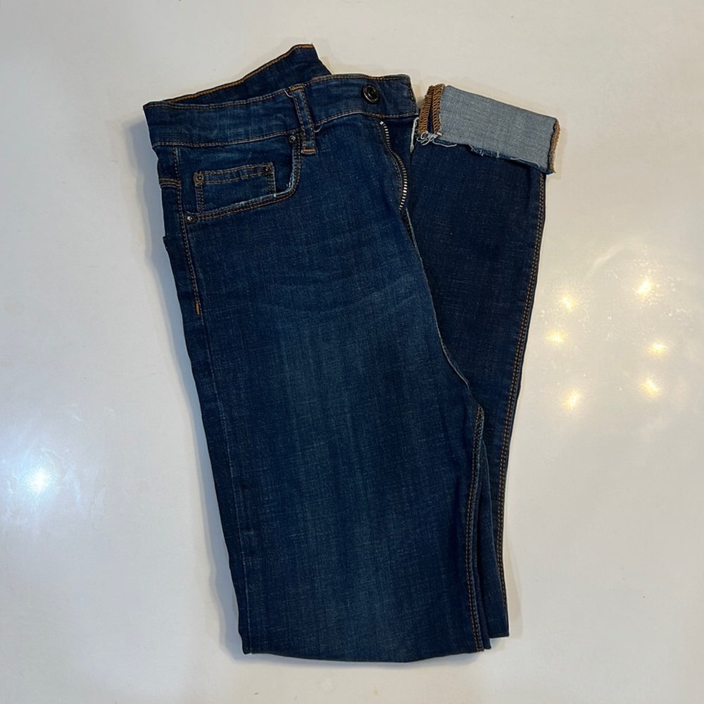 Zara high waisted skinny jeans Size 4